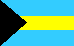 Flagge Bahamas