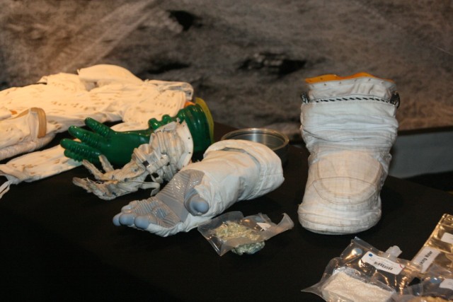 Actual Space Equipment on display at World Space Expo 2007 in Kennedy Space Center.
Image Credit: Rainer Gerhards