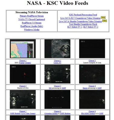 NASA Webcams in Kennedy Space Center (KSC)