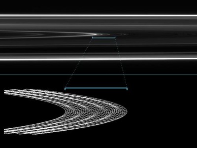 Wellen im Saturn-Ring