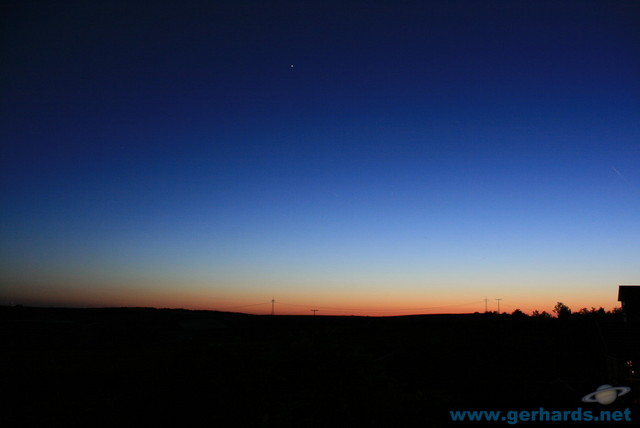 Venus in der Dämmerung