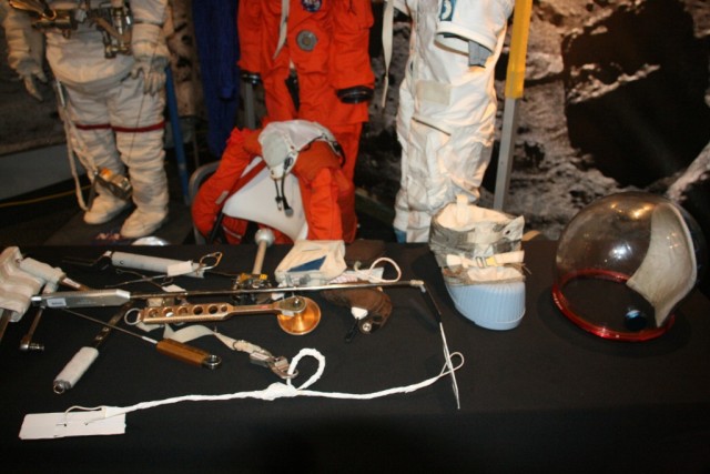 Actual Space Equipment on display at World Space Expo 2007 in Kennedy Space Center.
Image Credit: Rainer Gerhards