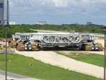 A crawler-transporter up close.