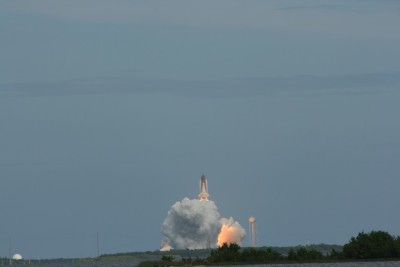 Discovery's STS-120 launch as seen from NASA Causeway. Read more about it in my space blog.