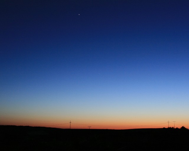 Venus in der Abenddmmerung